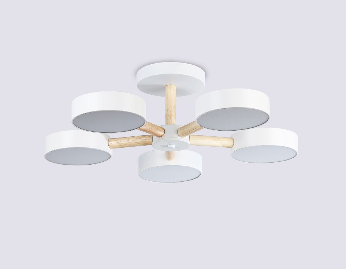 люстра на штанге ambrella light comfort linetech fl4825