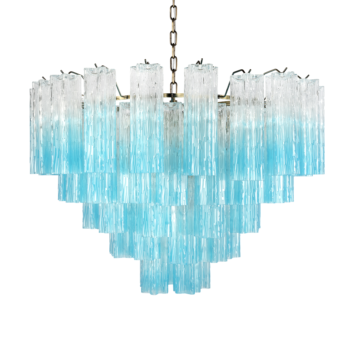 подвесная люстра loft it murano 10580/800 clear blue