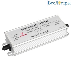 Блок питания Arlight ARPV-24150-A1 24V 6.25A 150W 034209