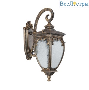 Уличный настенный светильник Maytoni Fleur O414WL-01GB