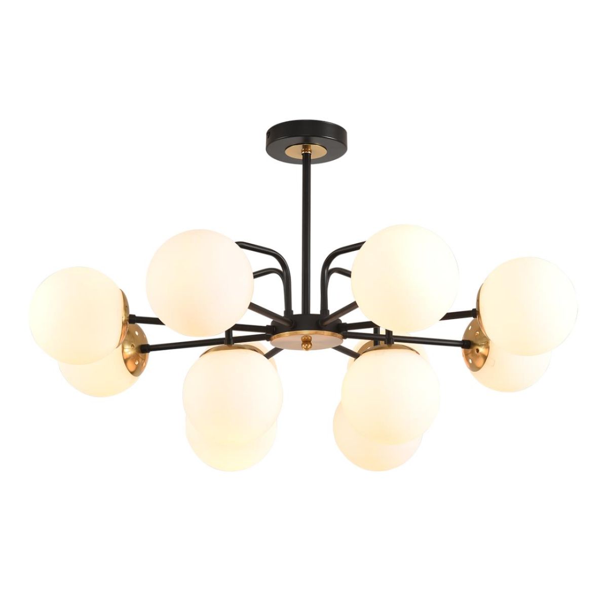 люстра на штанге lumion moderni elrona 8375/12c