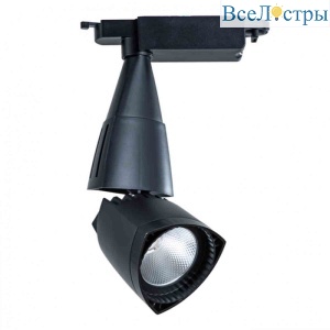 Трековый светодиодный светильник Arte Lamp A3830PL-1BK