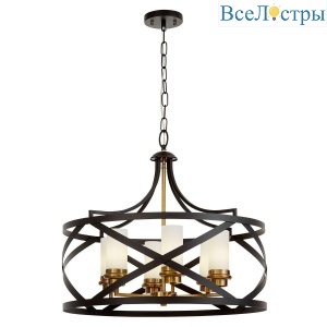 Подвесная люстра Lumina Deco Astila LDP 1242-6 BK+MD