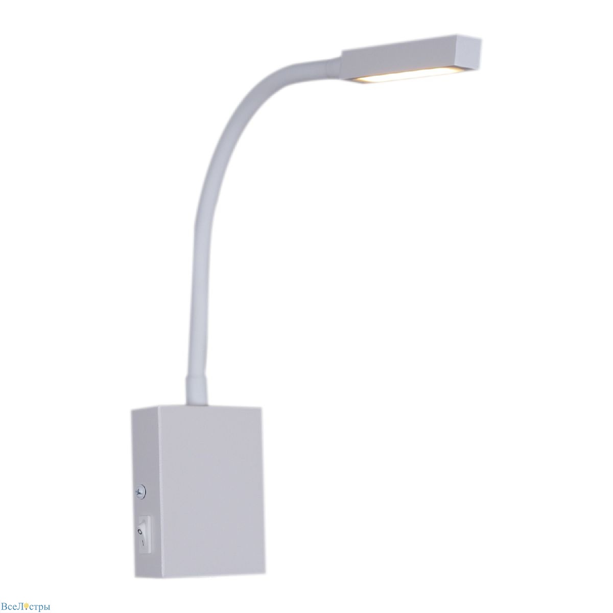 гибкое бра reluce 86205-9.2-001mn led5w wt