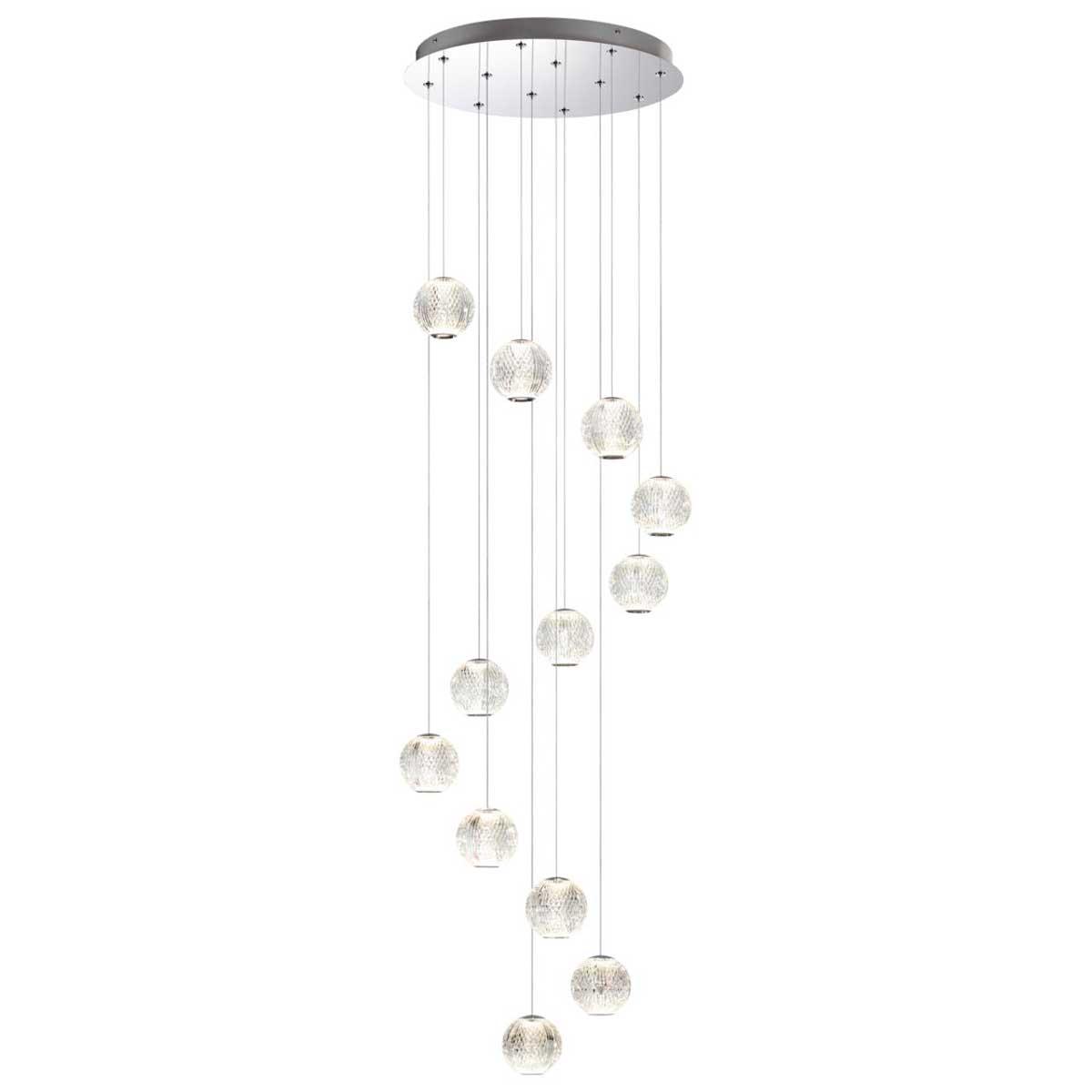 подвесная люстра odeon light crystal 5007/56l