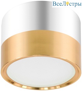 Накладной светильник ЭРА OL7 GX53 GD/CH Б0048532