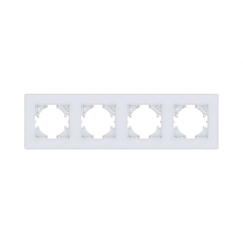 рамка 4-постовая, белый kollinger eleganz acryl ea4wh