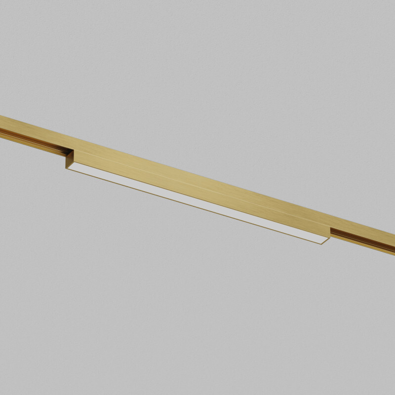 трековый магнитный светильник denkirs shine linear zigbee dk5951-sb