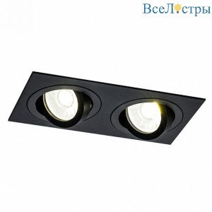 Встраиваемый светильник AM Group AM125 BK-BK