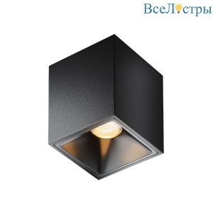 Накладной светильник Maytoni Alfa led C065CL-8W2.7K-SQ-B