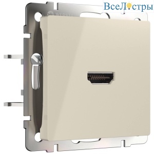 Розетка HDMI Werkel слоновая кость W1186003 4690389155871 a051487