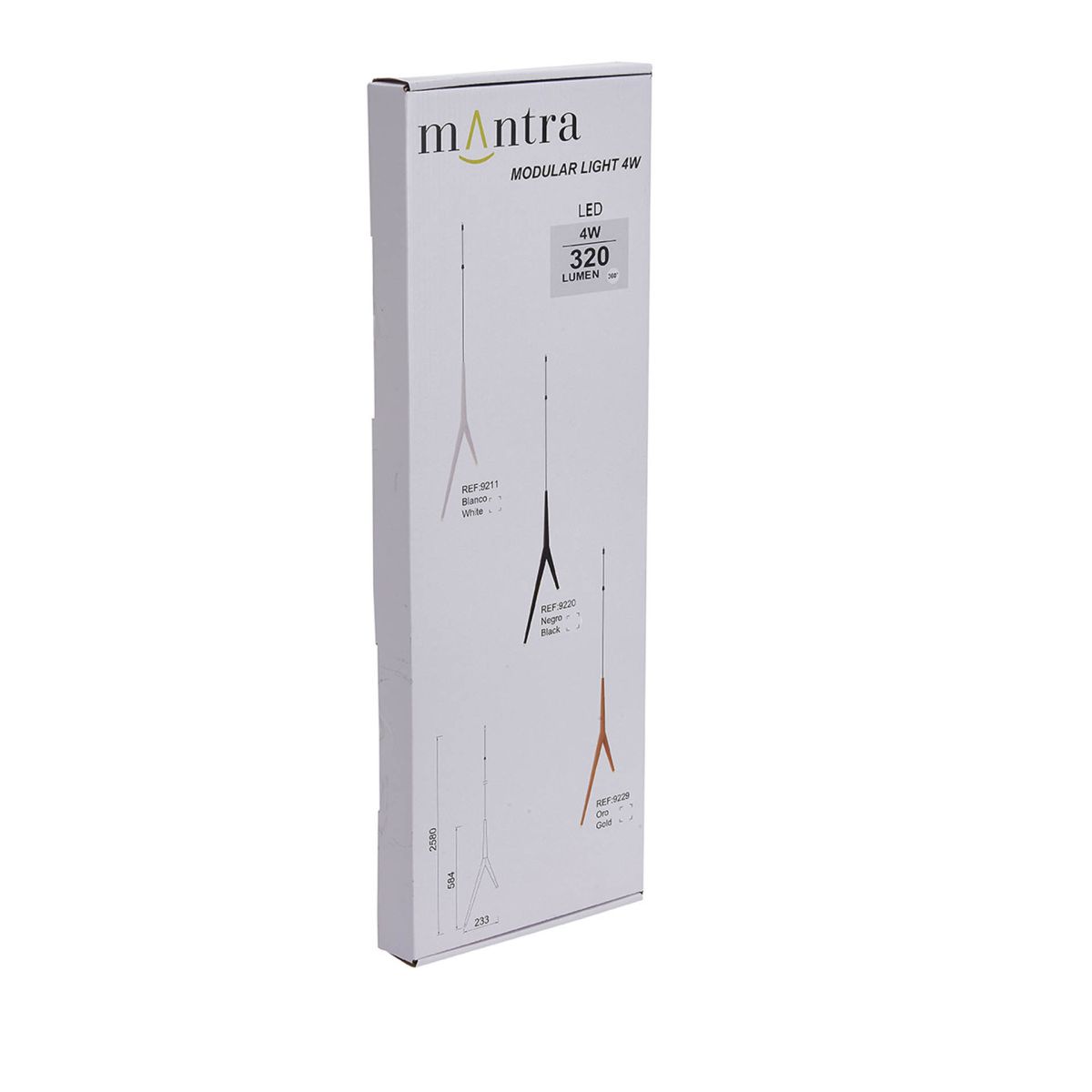 подвесной светильник mantra arrecife 9354+9211 (1l)