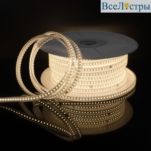 Светодиодная лента Elektrostandard 220V 8W 60Led 2835 IP65 дневной белый, 50 м 4690389170935