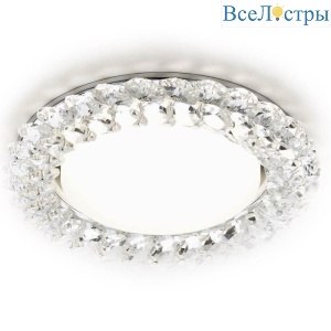 Встраиваемый светильник Ambrella Light GX53 Design G206 CL/CH