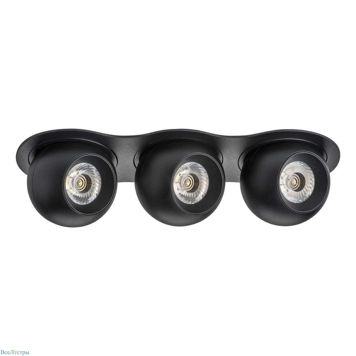 встраиваемый светодиодный спот lightstar urbano (217637+217074+217074+217074) i637747474