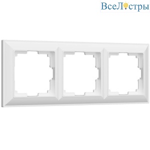 Рамка на 3 поста Werkel Fiore белый W0032201 4690389160387