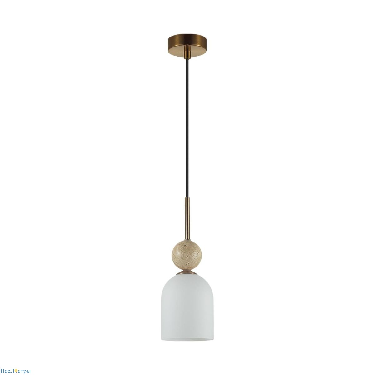 подвесной светильник odeon light midcent lolla 6625/1b