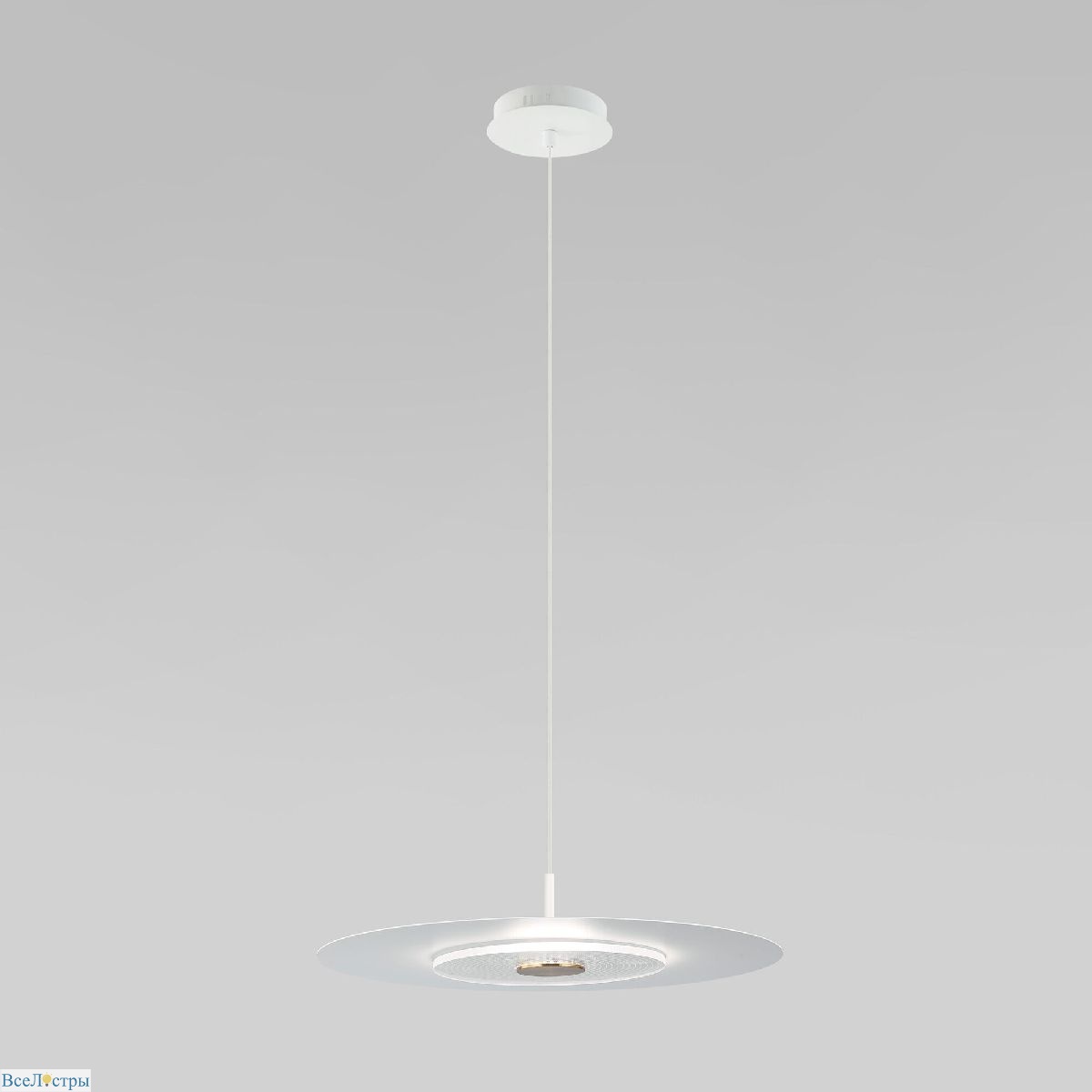 подвесной светильник eurosvet kontur 40031/1 led белый a069227