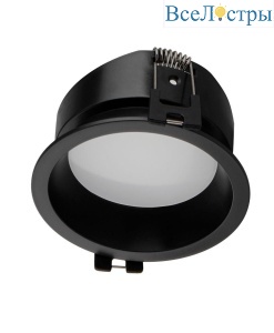 Встраиваемый светильник Denkirs Port DK3103-BK