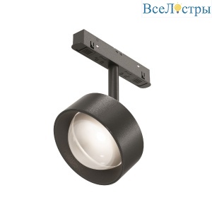Трековый магнитный светильник Maytoni Lens TR217-4-15WTW-DS-B