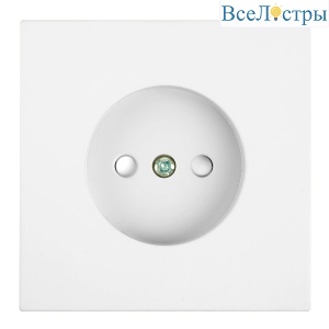 Розетка 1-местная с защитной шторкой (механизм) Stekker б/з Мия 250В 16А RST16-3109-01 белая магнолия 50439