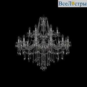 Подвесная люстра Bohemia Ivele 1415/12+6/360/2d Ni