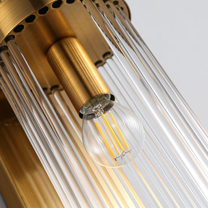 настенный светильник wall lamp 88008w/l brass delight collection