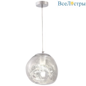 Подвесной светильник Crystal Lux MALAGA SP1 D200 CHROME