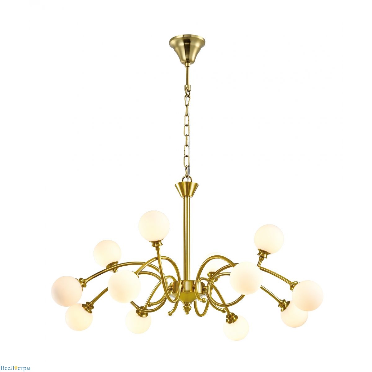 подвесная люстра milosh tendence lola 0927cl-12gd