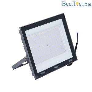 Прожектор светодиодный Uniel ULF-F23-100W/6500K IP65 160-240V Grey UL-00011848