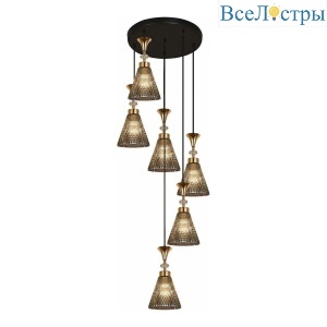 Подвесная люстра Reluce 02005-0.9-06 Smoke