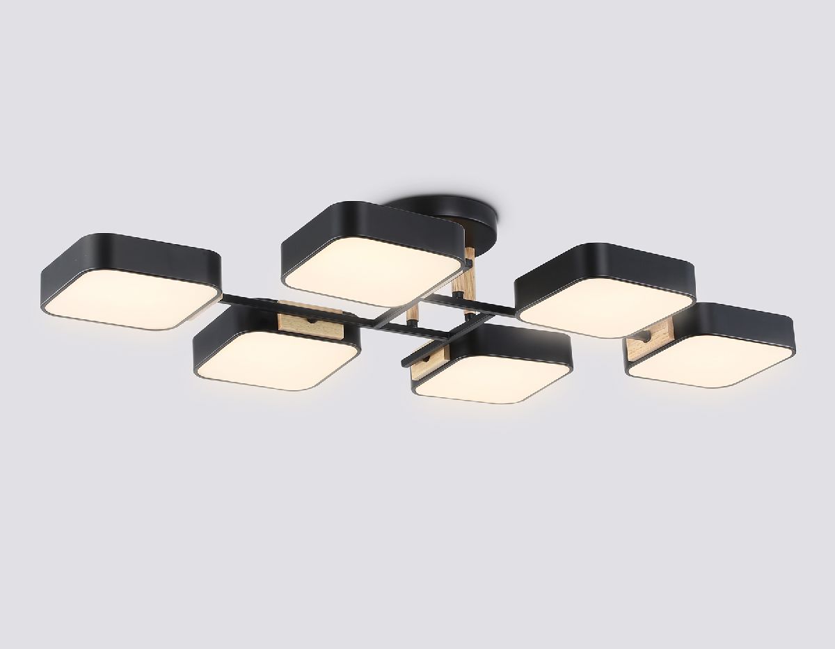 потолочная люстра ambrella light linetech comfort fl4887