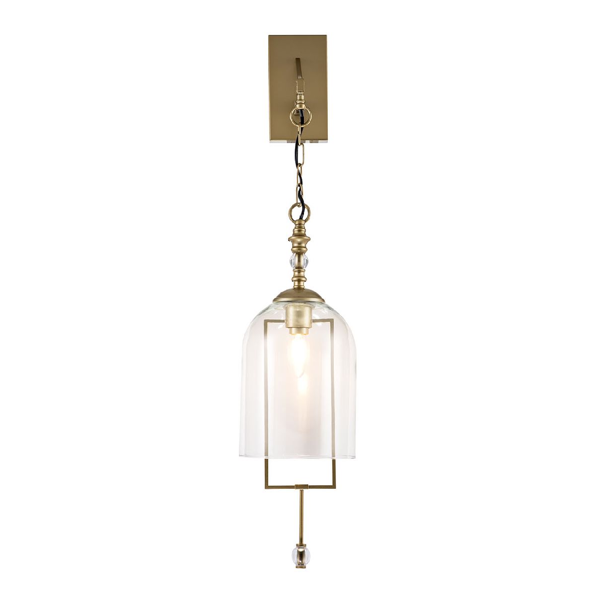 бра indigo alta 11034/1w gold v000392