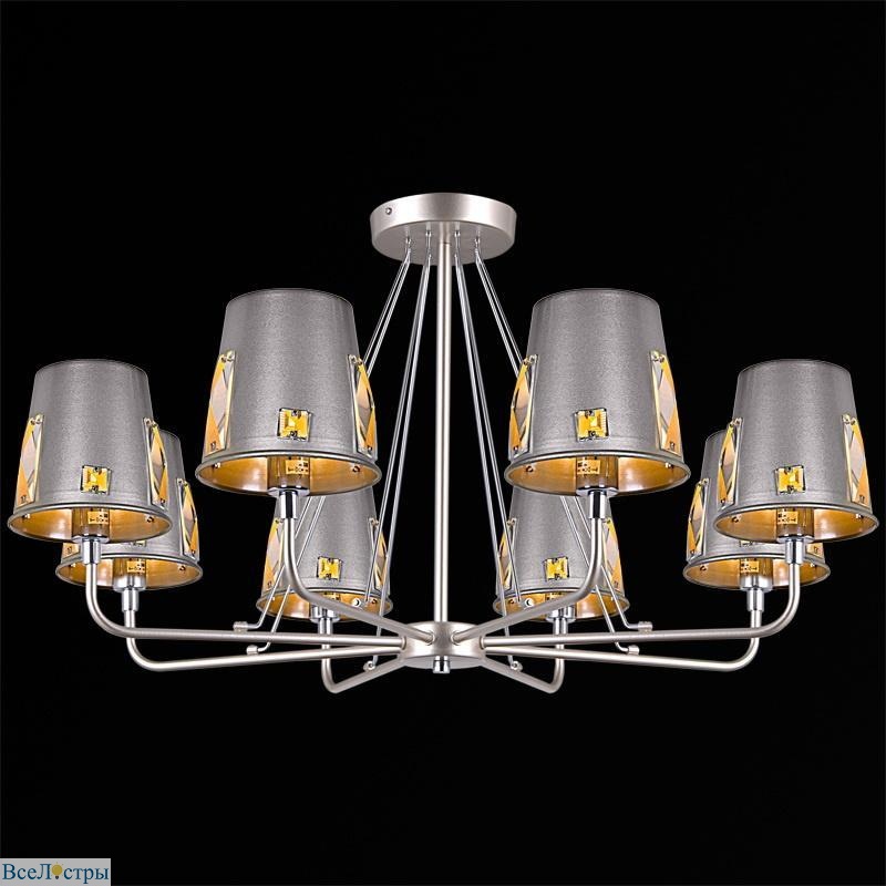 подвесная люстра illumico il9407-8psq-29 chs cr