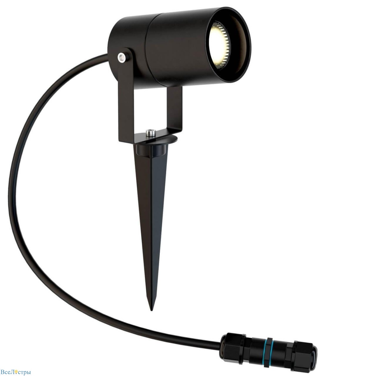 ландшафтный светильник maytoni scope o025fl-01b
