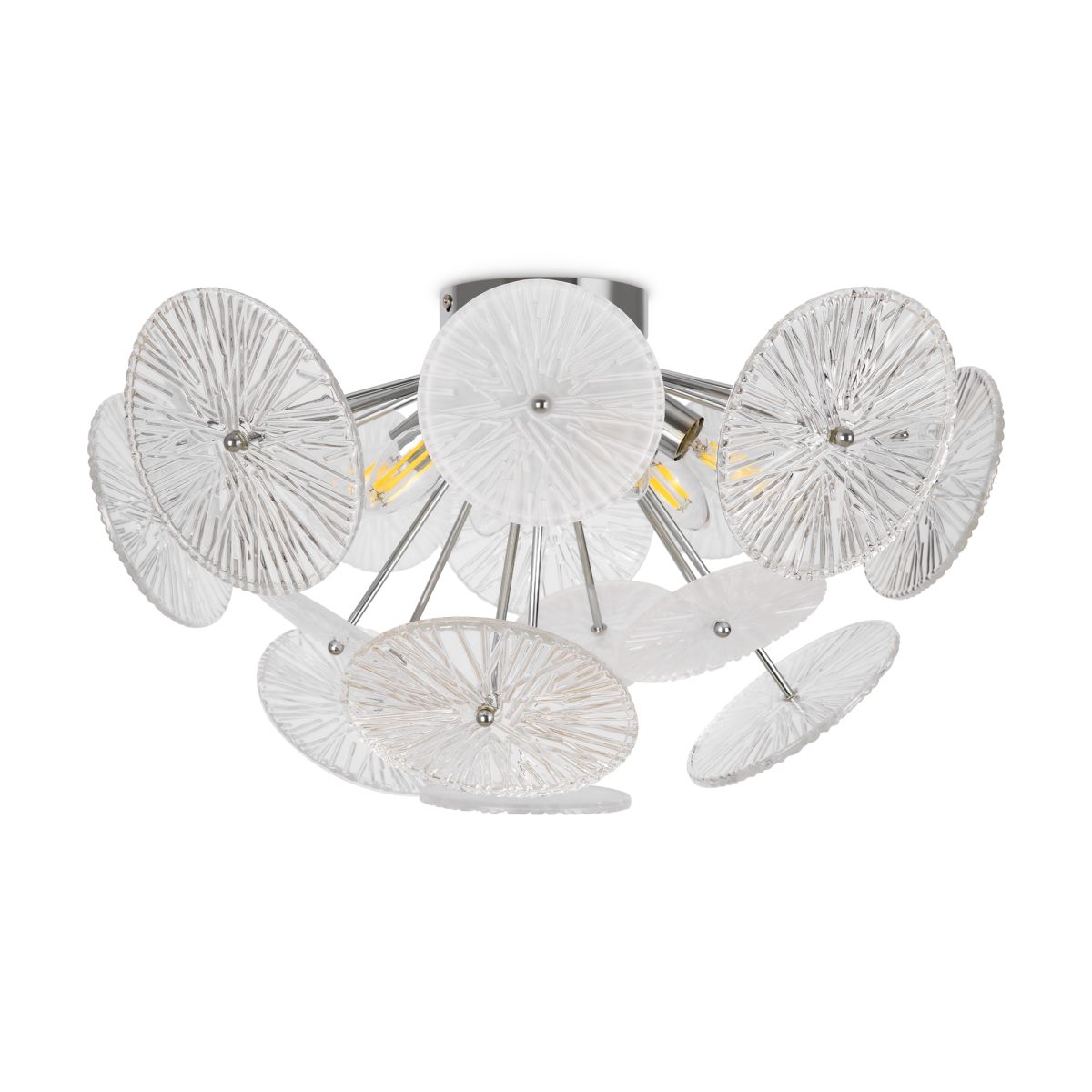 потолочная люстра freya brillia fr5274cl-06ch