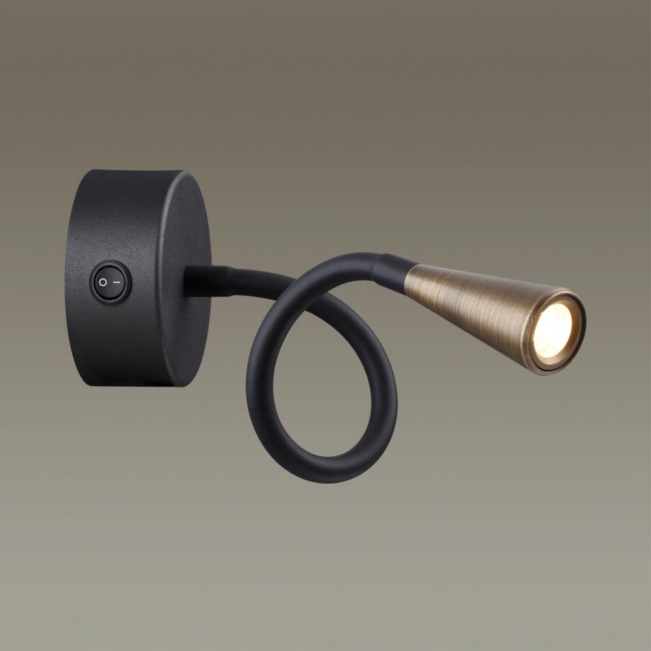 бра odeon light hightech odds 4289/3wl