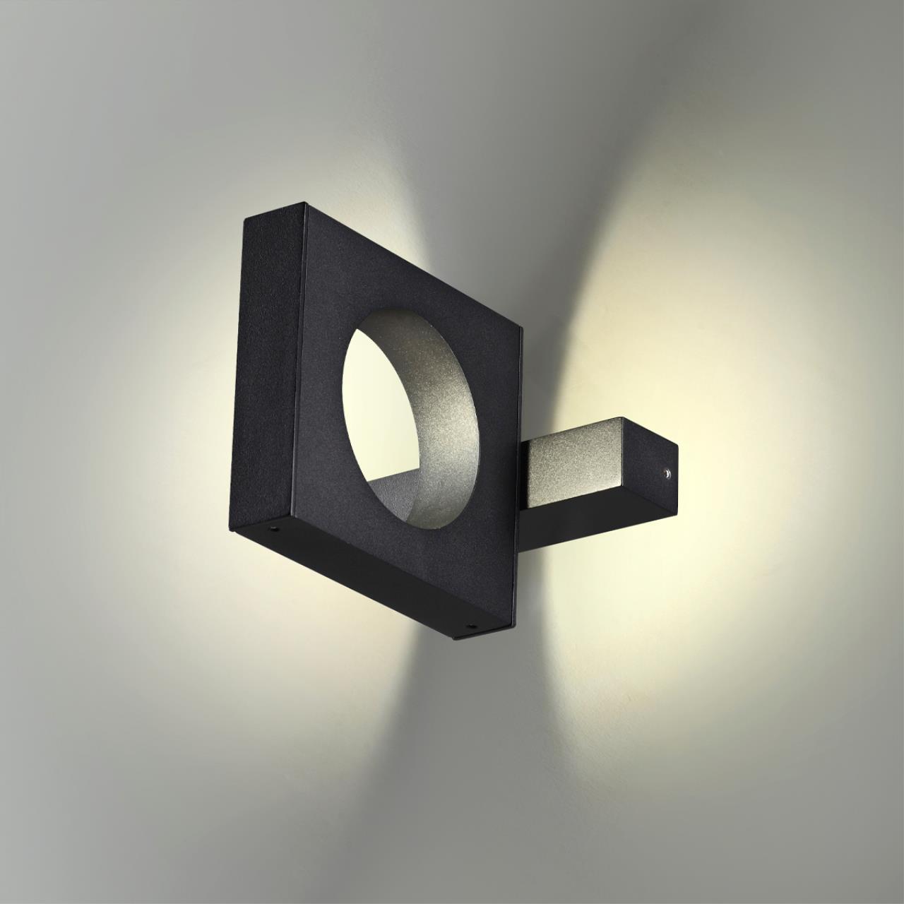 уличный настенный светодиодный светильник odeon light nature tilda 6653/5wl