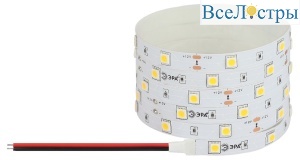 Светодиодная лента Эра 12В 5050 7,2Вт/м 3000K 5м IP20 LS5050-7,2-30-12-3000K-IP20-1 year-5m Б0059915
