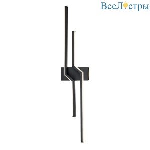 Настенный светильник Escada Rail 10219/2LED Black