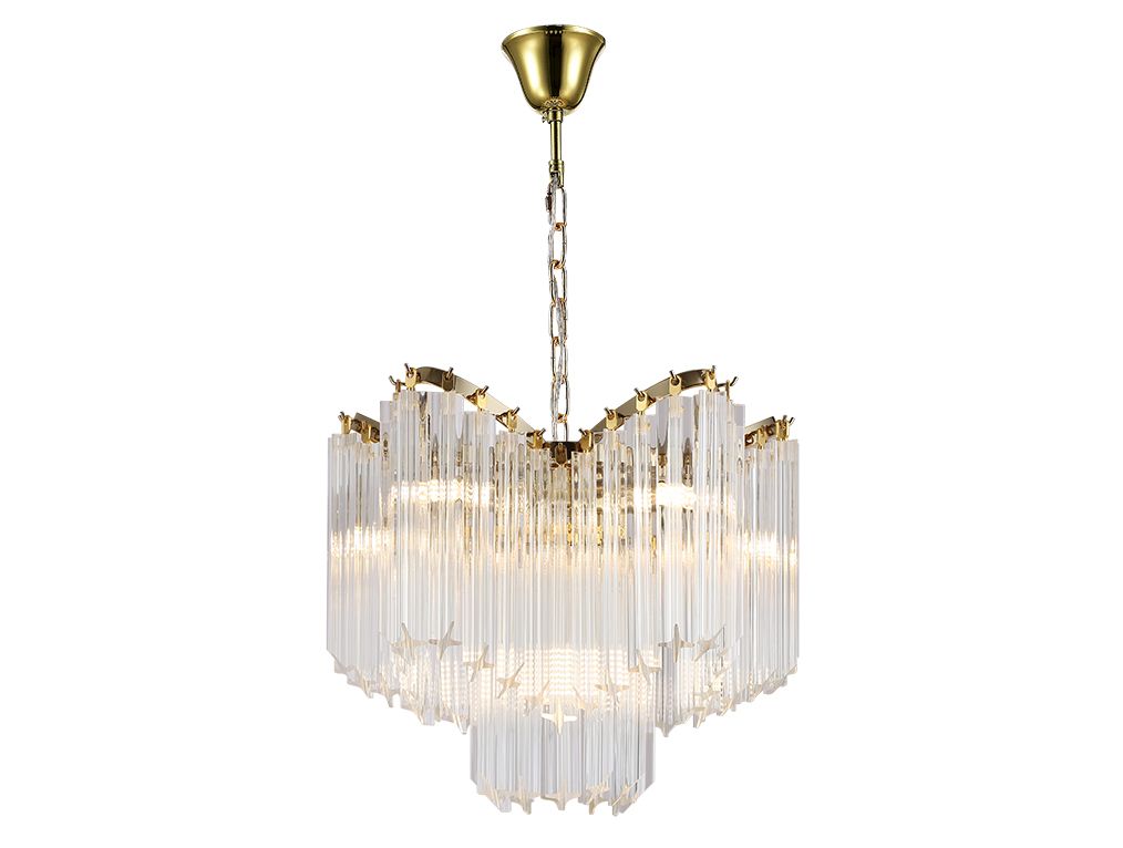подвесная люстра newport amanda 8906/c gold м0070329