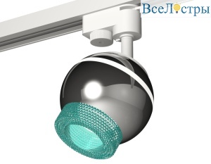 Трековый однофазный светильник с подсветкой Ambrella Light Track System XT1104004 (A2520, C1104, N7194)