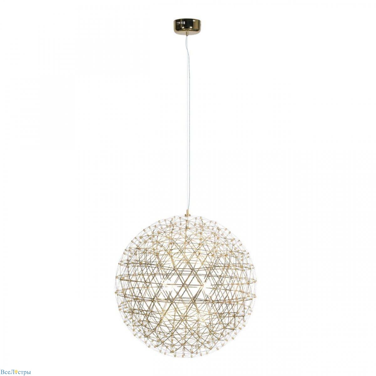 подвесной светодиодный светильник loft it raimond 9027-89 gold