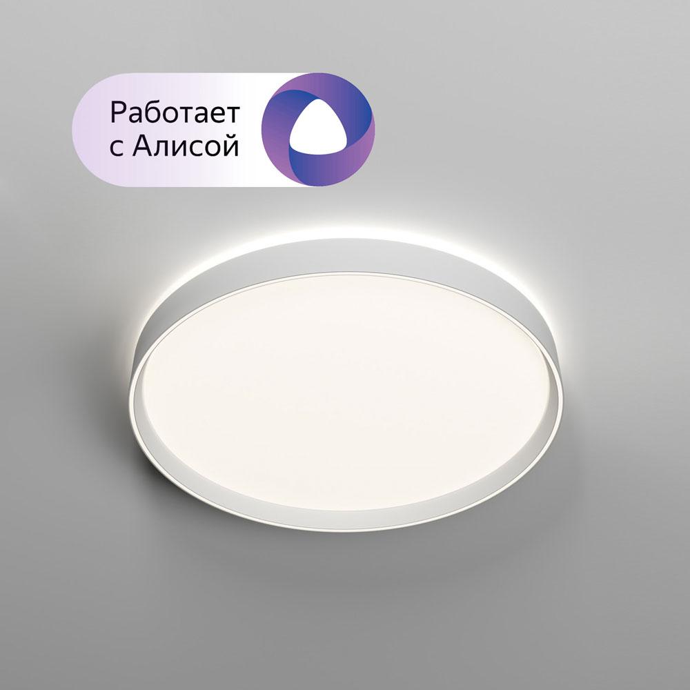 накладной светодиодный светильник denkirs plato dk6511-wh
