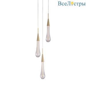 Подвесной светильник Delight Collection Pour MD2060-3A br.brass
