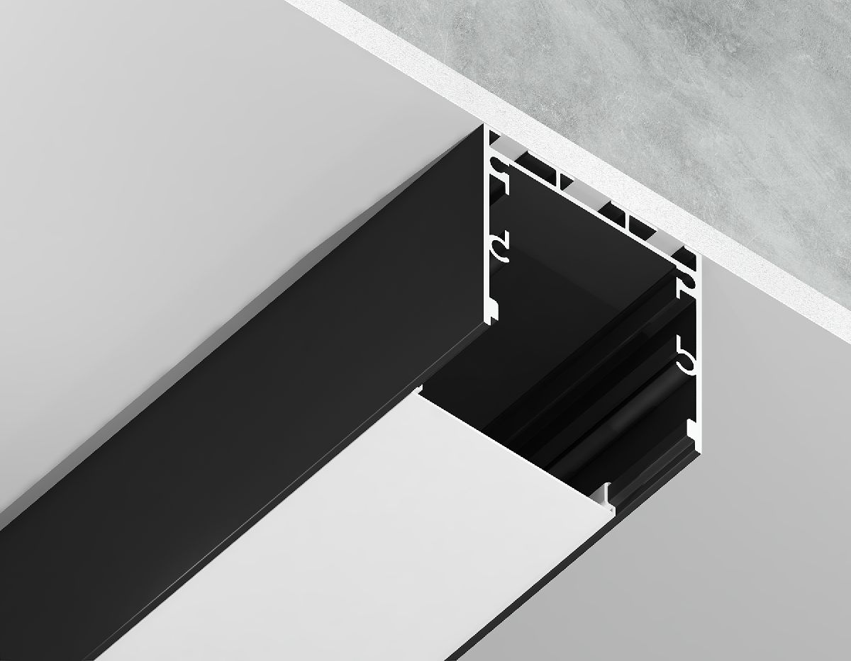 алюминиевый профиль ambrella light profile system gp2550bk