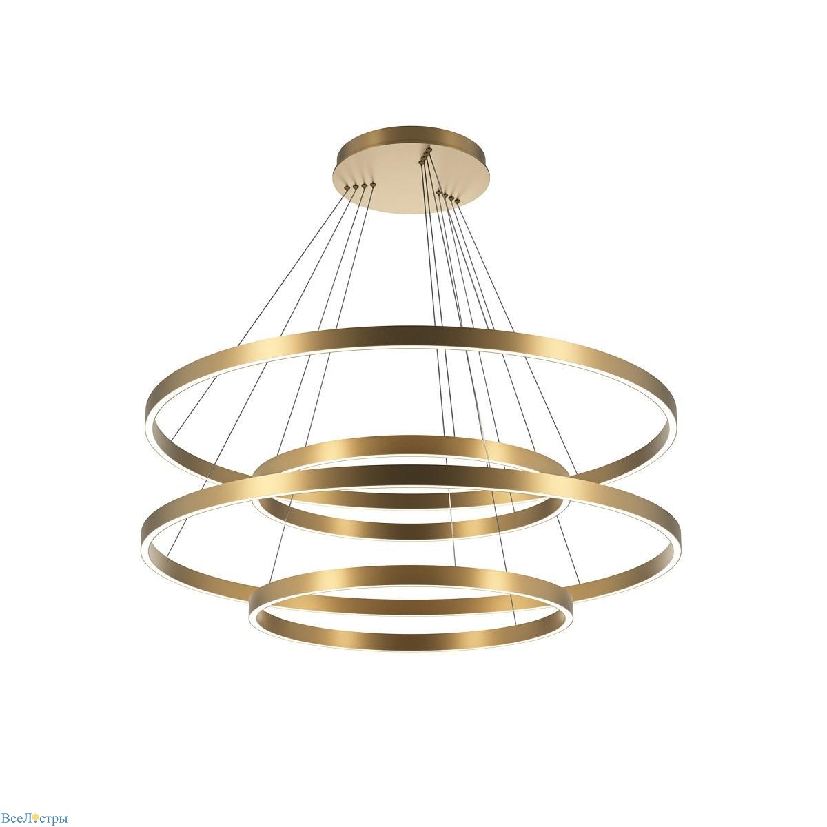 подвесной светодиодный светильник maytoni rim mod058pl-l174bsk