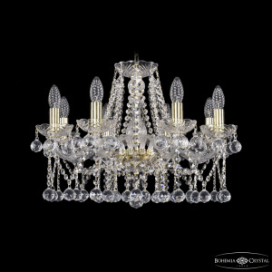 Подвесная люстра Bohemia Ivele Crystal 1413/8/200 G Balls