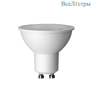 Лампа светодиодная диммируемая Наносвет GU10 6W 3000K матовая LH-MR16-D-60/GU10/930 L244