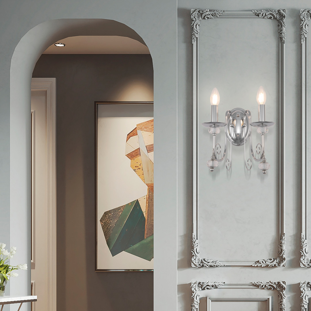 бра arte milano 346109/2w cr